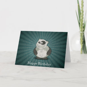 Carte Joyeux Anniversaire Panda