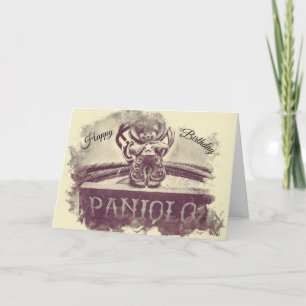 Carte Joyeux anniversaire Paniolo