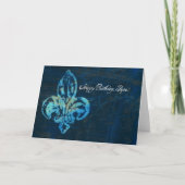 Carte Joyeux anniversaire, Papa (Devant)