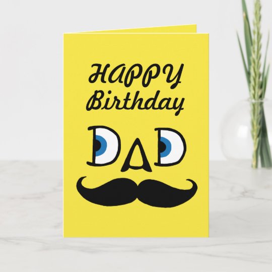 Carte Joyeux Anniversaire Papa Zazzle Be