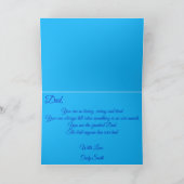 Carte Joyeux anniversaire Papa Bateaux de pêche 0346 (Intérieur)