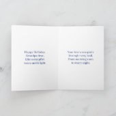 Carte Joyeux anniversaire Papa | Boîte d'articles de pê (Intérieur)