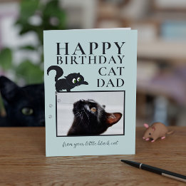 Carte Joyeux Anniversaire Papa Chat De La Photo De Black