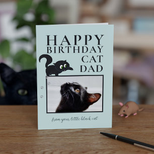 Carte Joyeux Anniversaire Papa Chat De La Photo De Black