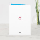 Carte Joyeux anniversaire papa Dieu vous bénisse pour vo (Dos)