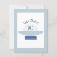 Carte Joyeux Anniversaire Papa Père Grand-père Esp