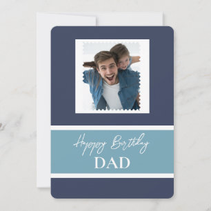 Carte Joyeux anniversaire papa photo