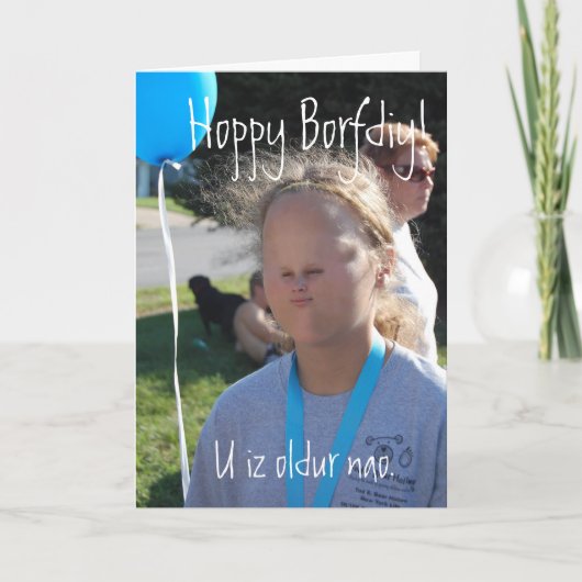 Carte Joyeux anniversaire par Fronk (Devant)