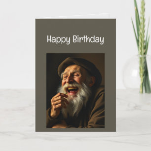 Carte Joyeux Anniversaire Pas Vieille pensée Jeune