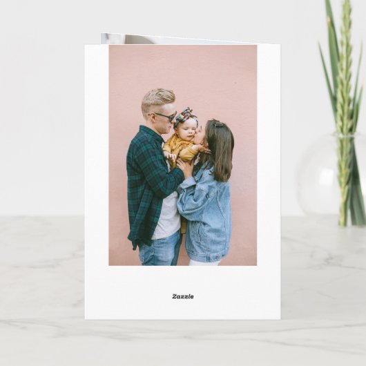 Carte Joyeux Anniversaire Pastel Couleur Script Photo (Dos)