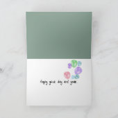 Carte Joyeux anniversaire Pélican (Intérieur)