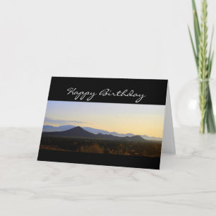 Carte Joyeux anniversaire Père Noël Fe Hills