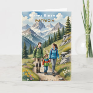 Carte Joyeux Anniversaire Personnalisé Aventurière de l