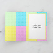 Carte Joyeux anniversaire personnalisé | Gâteau blanc (Intérieur)