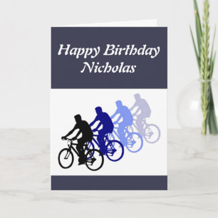 Carte Joyeux Anniversaire Personnalisé Nom Conception Vé