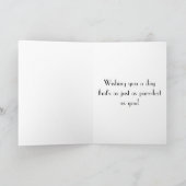 Carte Joyeux Anniversaire Petite-Fille - Chat Mignon (Intérieur)