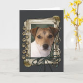 Carte Joyeux Anniversaire - Pierres de pierre - Jack Rus (Fleur jaune)