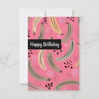 Joyeux Anniversaire Plaintains Mangu Aquarelle
