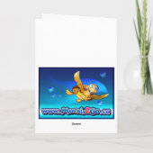 Carte Joyeux anniversaire Poisson style 002 (Dos)
