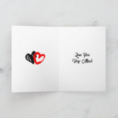 Carte Joyeux anniversaire | Pop Art Red Panda (Intérieur)