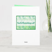 Carte Joyeux Anniversaire Poulet Drôle (Dos)