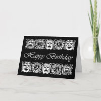 Joyeux anniversaire pour enseignant de théâtre, ma