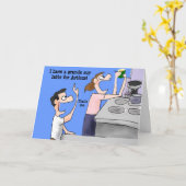 Carte Joyeux anniversaire pour la Mug de café du mari (Fleur jaune)