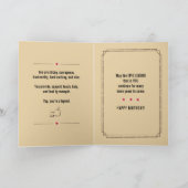 Carte Joyeux anniversaire pour le Père le plus légendair (Intérieur)