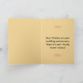 Carte Joyeux Anniversaire pour les Amoureux des Ch (Intérieur)