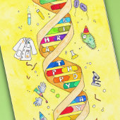 Carte Joyeux Anniversaire pour les nerds de scienc