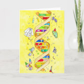 Carte Joyeux Anniversaire pour les nerds de scienc (Devant)