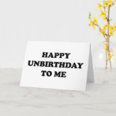 Carte Joyeux anniversaire pour moi (Fleur jaune)