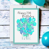 Carte Joyeux anniversaire pour tout âge personnalisé