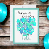 Carte Joyeux anniversaire pour tout âge personnalisé