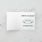 Carte Joyeux anniversaire pour un type (Intérieur)