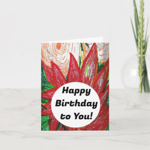 Carte Joyeux anniversaire pour vous