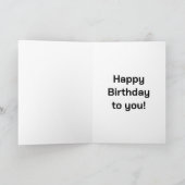 Carte Joyeux anniversaire pour vous ! (Intérieur)