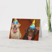Carte Joyeux anniversaire Prima et Jake (Devant)