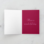 Carte Joyeux Anniversaire Princesse (Intérieur)