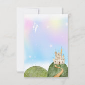 Carte Joyeux Anniversaire Princesse (Dos)