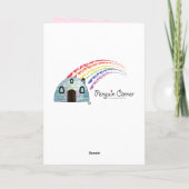 Carte Joyeux anniversaire, princesse de ballerine ! (Dos)