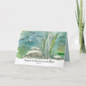 Carte Joyeux Anniversaire Proverbes Religieux Écriture C (Devant)