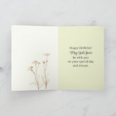 Carte Joyeux Anniversaire Psaume 30 Écriture Oiseaux Fle (Intérieur)
