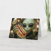 Carte Joyeux Anniversaire  | Punition Alien Drôle (Devant)