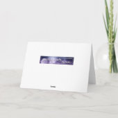 Carte Joyeux Anniversaire - Purple Iris d1 (Dos)