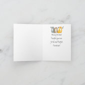 Carte Joyeux Anniversaire Purrfect Ami Jamais mignon Cha (Intérieur)