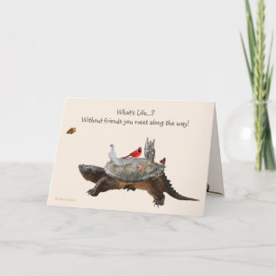 Carte Joyeux anniversaire : Qu'est-ce que la vie sans am