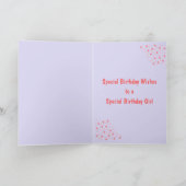 Carte Joyeux Anniversaire Rainbow Age Card (Intérieur)