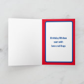 Carte Joyeux Anniversaire Rainbow Age Card (Intérieur)