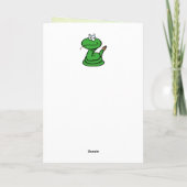 Carte Joyeux Anniversaire Rattlesnake  (Dos)